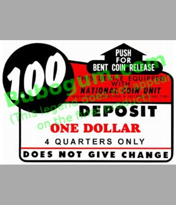 National Coin Bent Coin Release, $1.00 - DC338