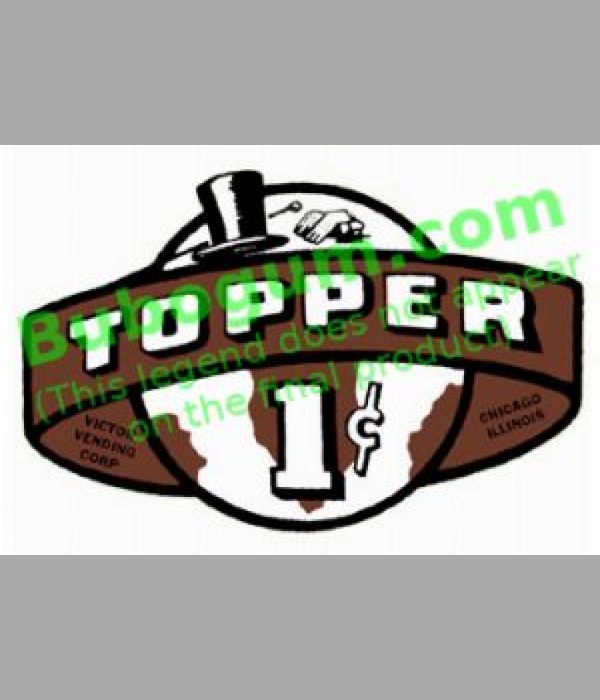 Victor  Topper 1c  Brown - DC362