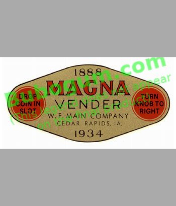 Magna Vender  Cedar Rapids, IA - DC383