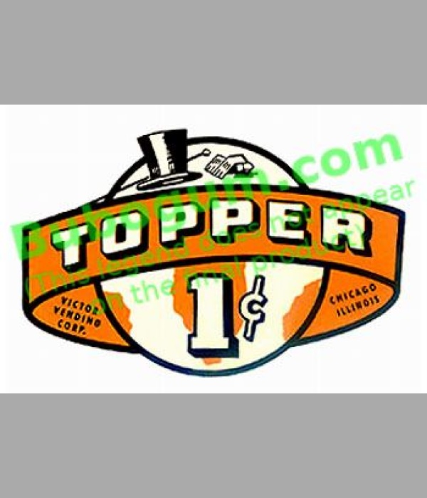 Victor  Topper  Orange  1c - DC411
