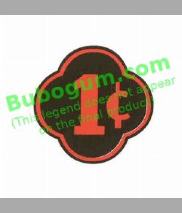 Red & Black 1c Clover - DC444