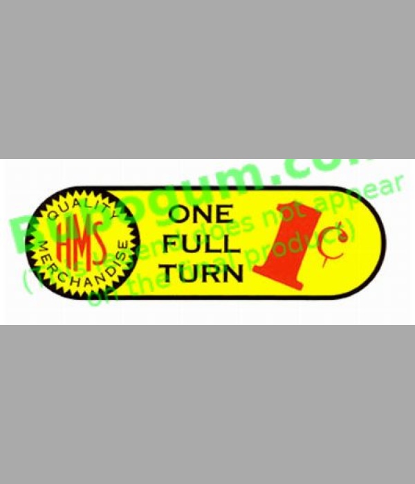 HMS One Full Turn  1c - DC455