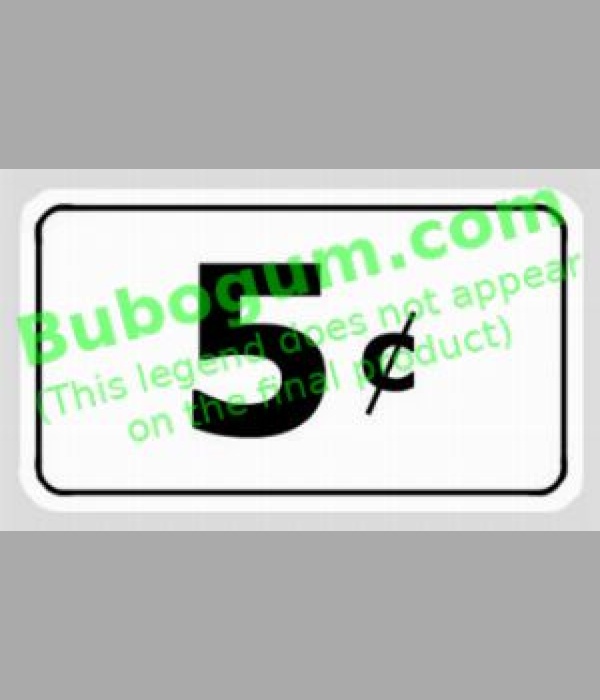 Rectangle, Black, 5c - DC493
