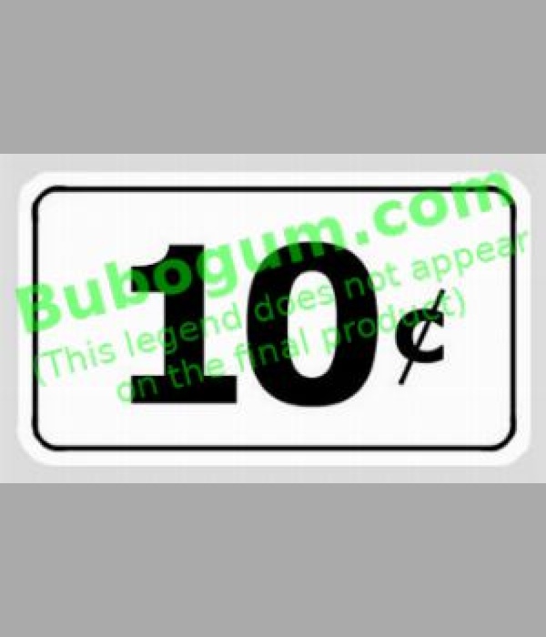 Rectangle, Black, 10c - DC494