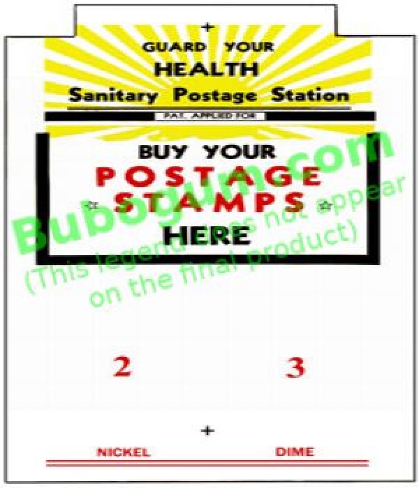 Shipman Stamp Vendor - Guard Your Health