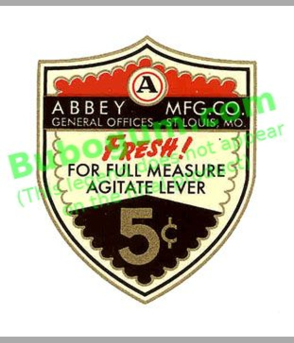 Abbey Mfg. Co. Fresh! - 5c (small)