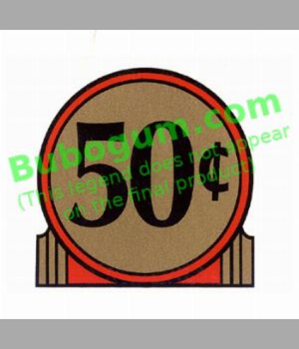 Art Deco, Gold, 50c - DC537