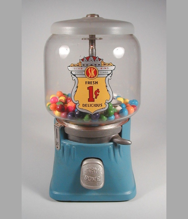 Silver King Giant Ace Gumball Machine
