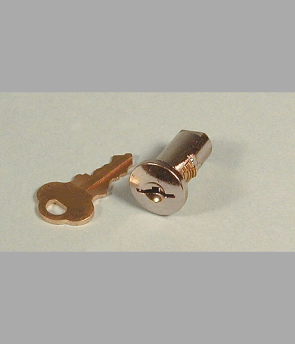 A Lock Insert For Oak, Northwestern  Etc. 1/4" x 20 Thread - LK020