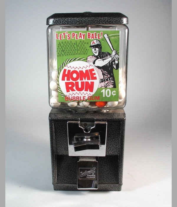 Northwestern 60 Home Run Gum Machine