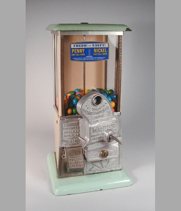 Norris Master Penny/Nickel Gooseneck Gumball Machine