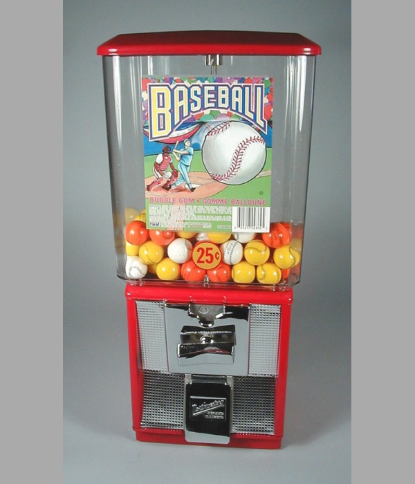 Northwestern 60 Baseball Gum Vendor
