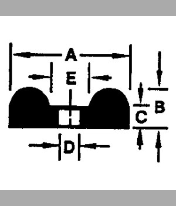 Columbus Rubber Feet - RF004 