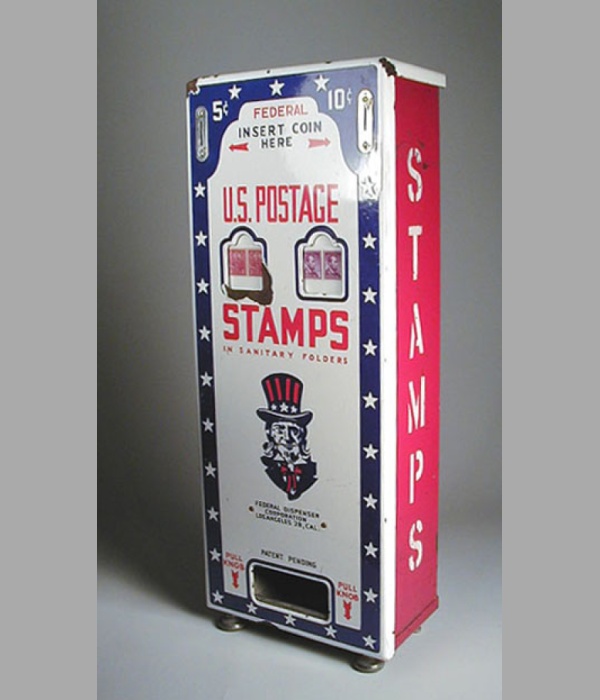 Federal Uncle Sam Stamp Machine